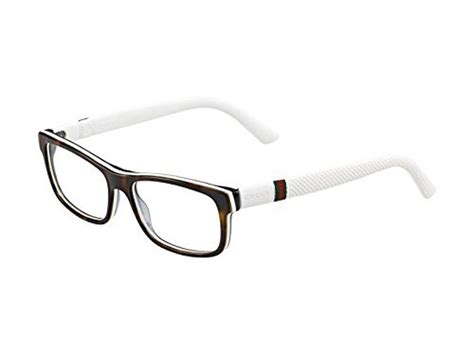 white gucci glasses frames|Gucci white eyeglass frames.